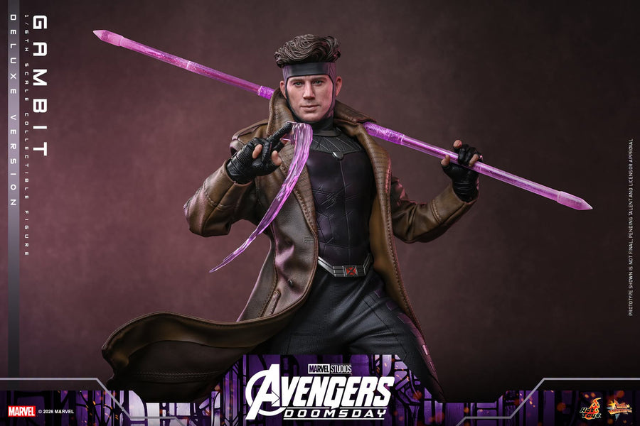 Hot Toys: MMS911B Avengers: Doomsday: Gambit (Deluxe Version) 1/6 Scale Collectible Figure (Special Edition) - Image 15