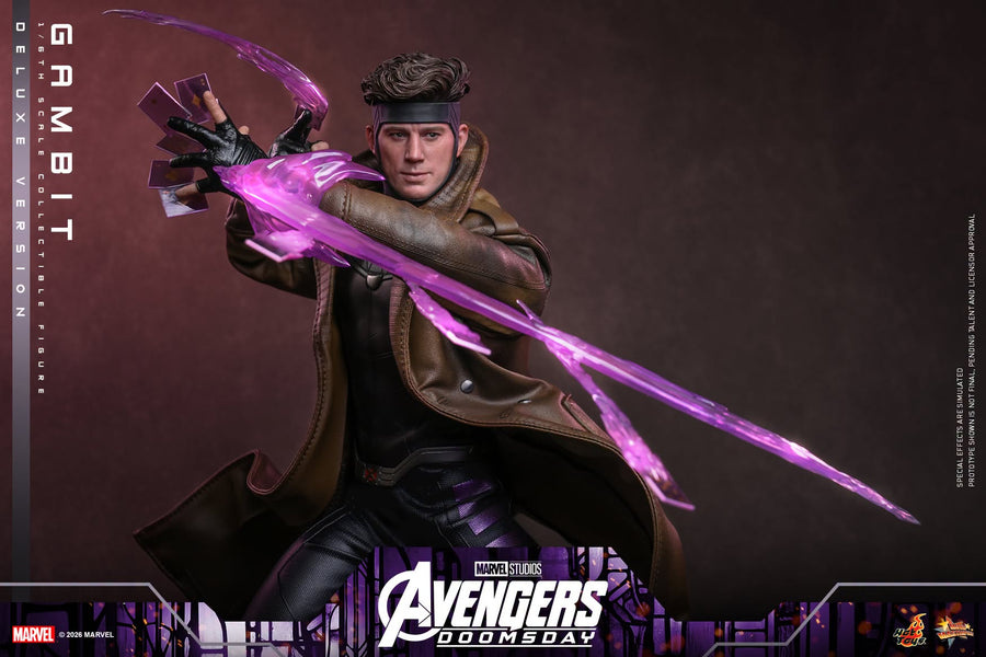 Hot Toys: MMS911B Avengers: Doomsday: Gambit (Deluxe Version) 1/6 Scale Collectible Figure (Special Edition) - Image 17