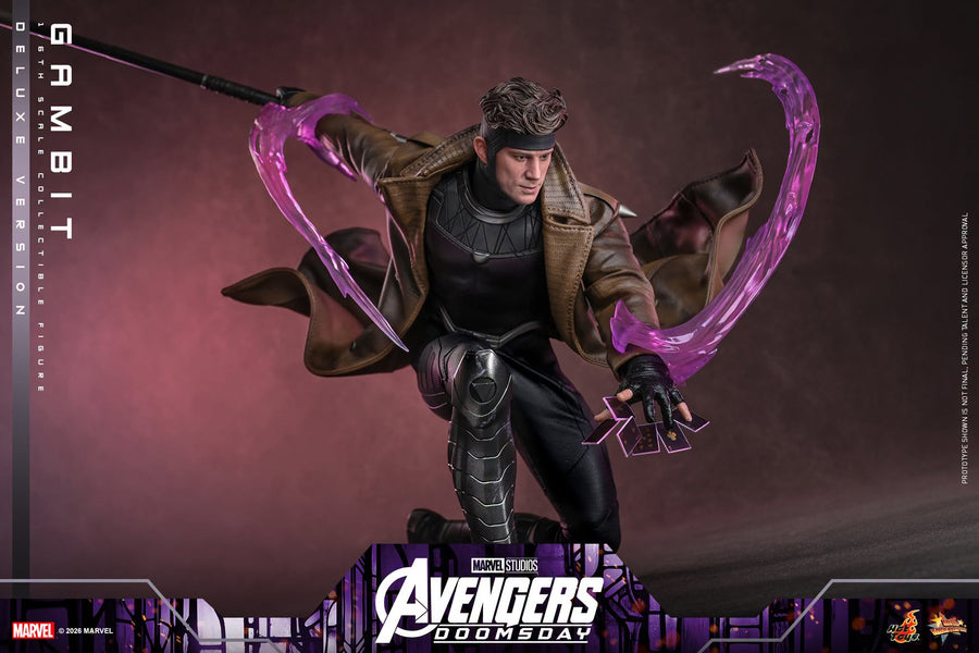 Hot Toys: MMS911B Avengers: Doomsday: Gambit (Deluxe Version) 1/6 Scale Collectible Figure (Special Edition) - Image 18