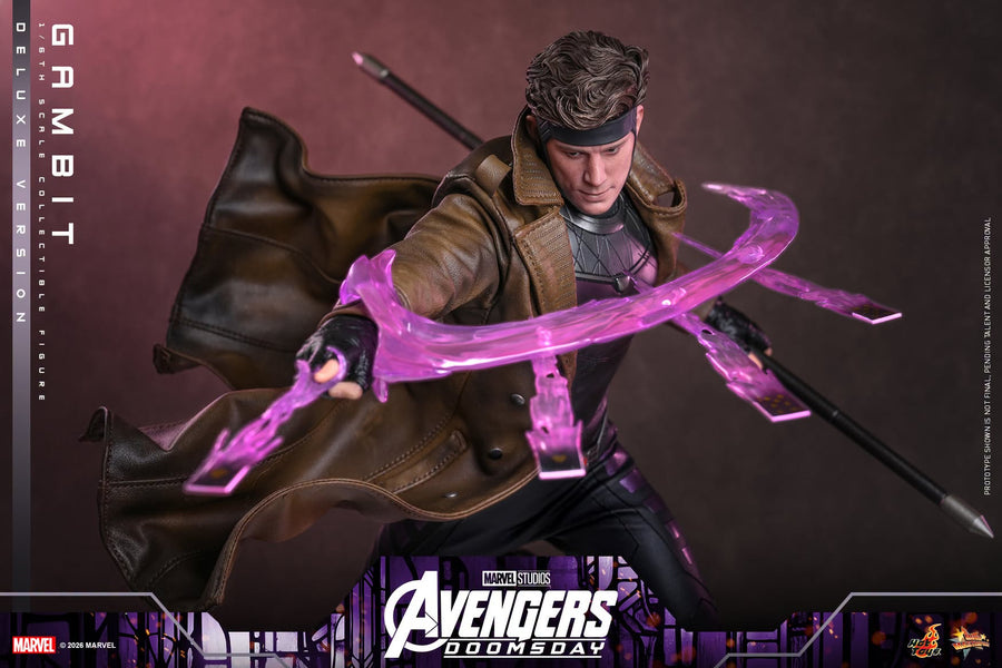 Hot Toys: MMS911B Avengers: Doomsday: Gambit (Deluxe Version) 1/6 Scale Collectible Figure (Special Edition) - Image 19