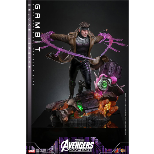 Hot Toys: MMS911B Avengers: Doomsday: Gambit (Deluxe Version) 1/6 Scale Collectible Figure (Special Edition)