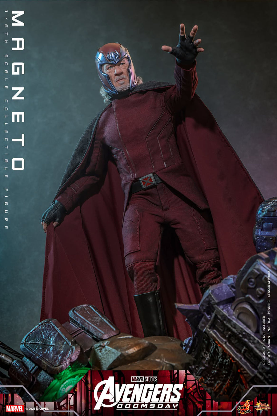 Hot Toys: MMS912B Avengers: Doomsday Magneto 1/6th Scale Collectible Figure (Special Edition) - Image 4