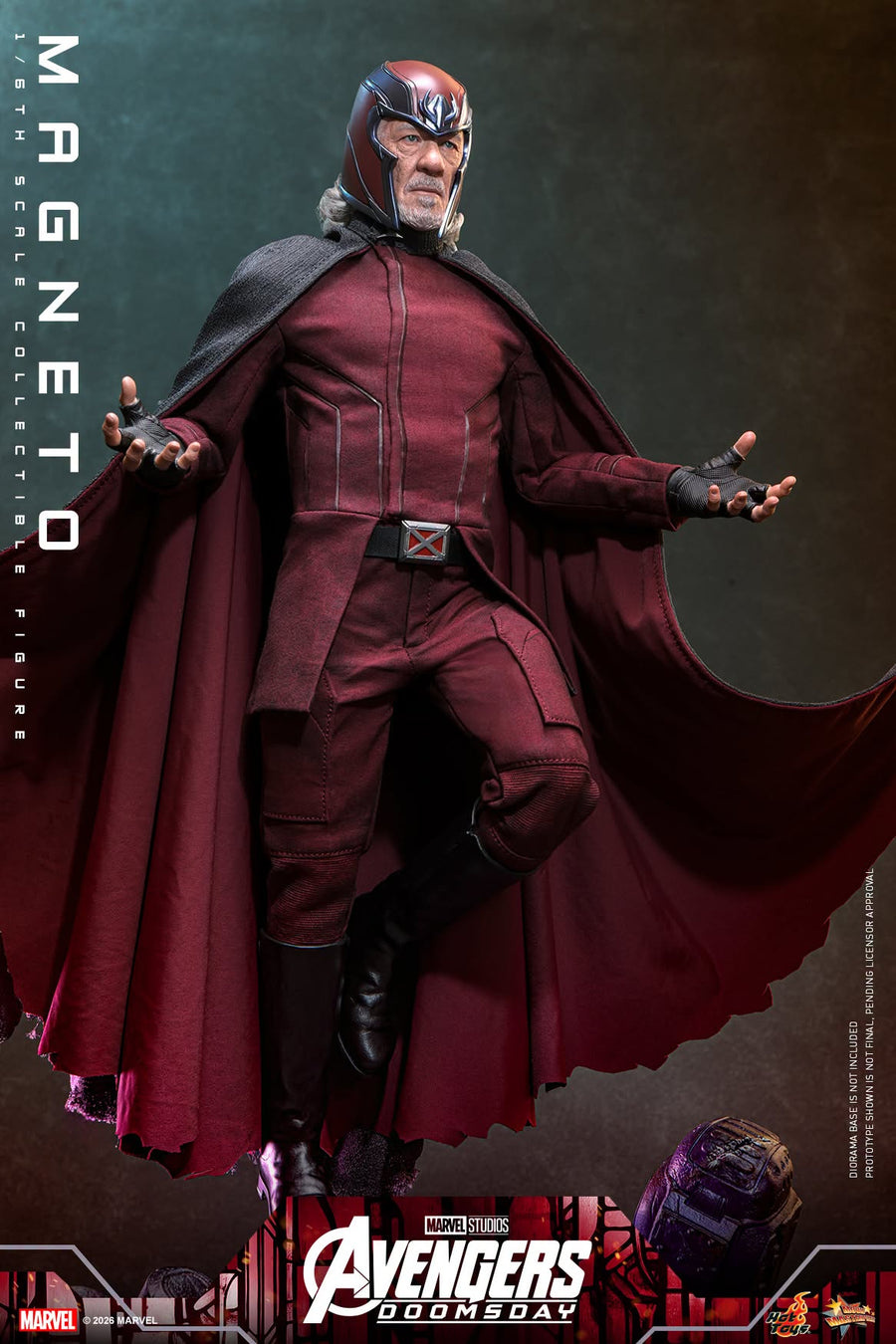 Hot Toys: MMS912B Avengers: Doomsday Magneto 1/6th Scale Collectible Figure (Special Edition) - Image 3
