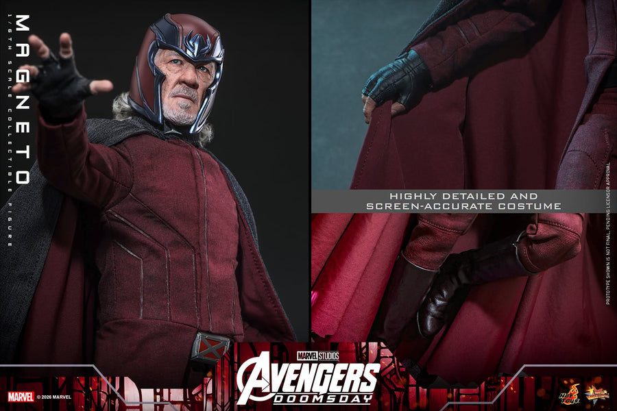 Hot Toys: MMS912B Avengers: Doomsday Magneto 1/6th Scale Collectible Figure (Special Edition) - Image 6
