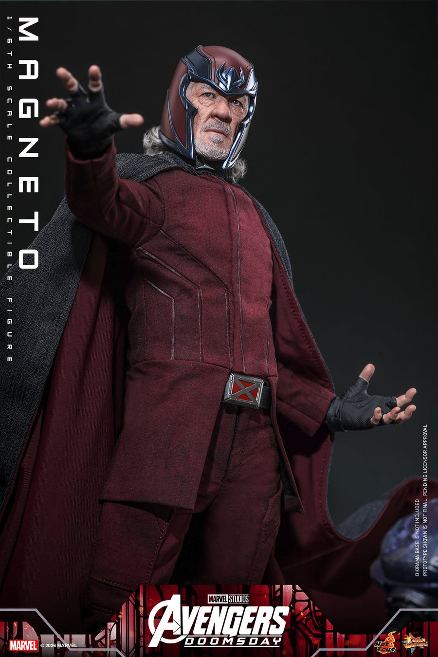 Hot Toys: MMS912B Avengers: Doomsday Magneto 1/6th Scale Collectible Figure (Special Edition) - Image 14