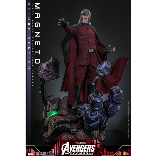 Hot Toys: MMS913B Avengers: Doomsday Magneto (Deluxe Version) 1/6th Scale Collectible Figure (Special Edition)
