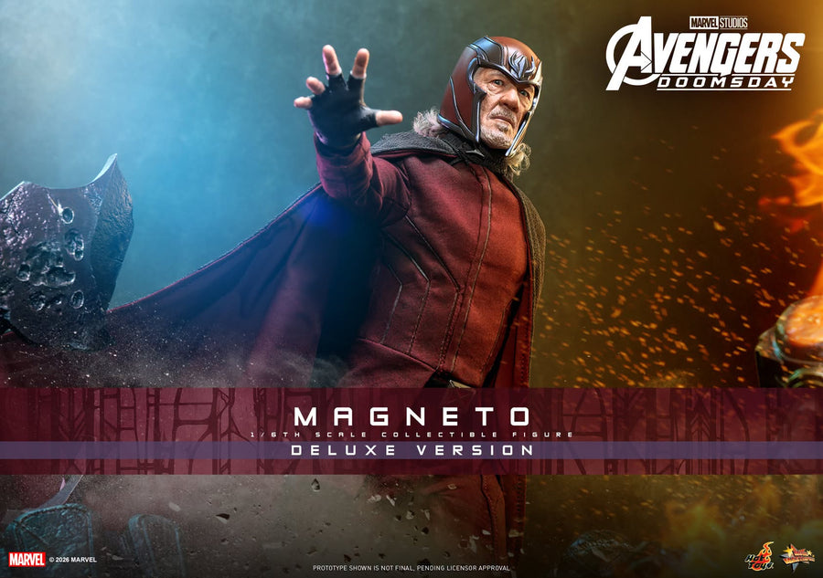 Hot Toys: MMS913B Avengers: Doomsday Magneto (Deluxe Version) 1/6th Scale Collectible Figure (Special Edition) - Image 3