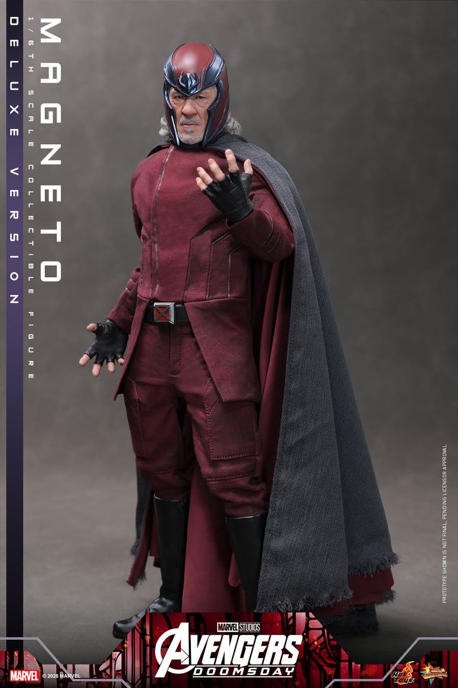 Hot Toys: MMS913B Avengers: Doomsday Magneto (Deluxe Version) 1/6th Scale Collectible Figure (Special Edition) - Image 4