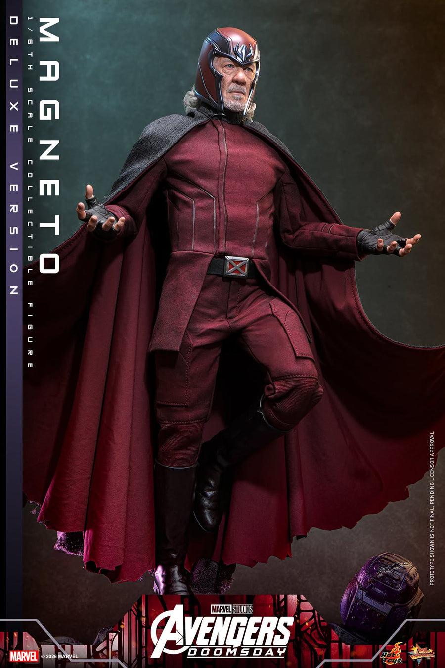 Hot Toys: MMS913B Avengers: Doomsday Magneto (Deluxe Version) 1/6th Scale Collectible Figure (Special Edition) - Image 5