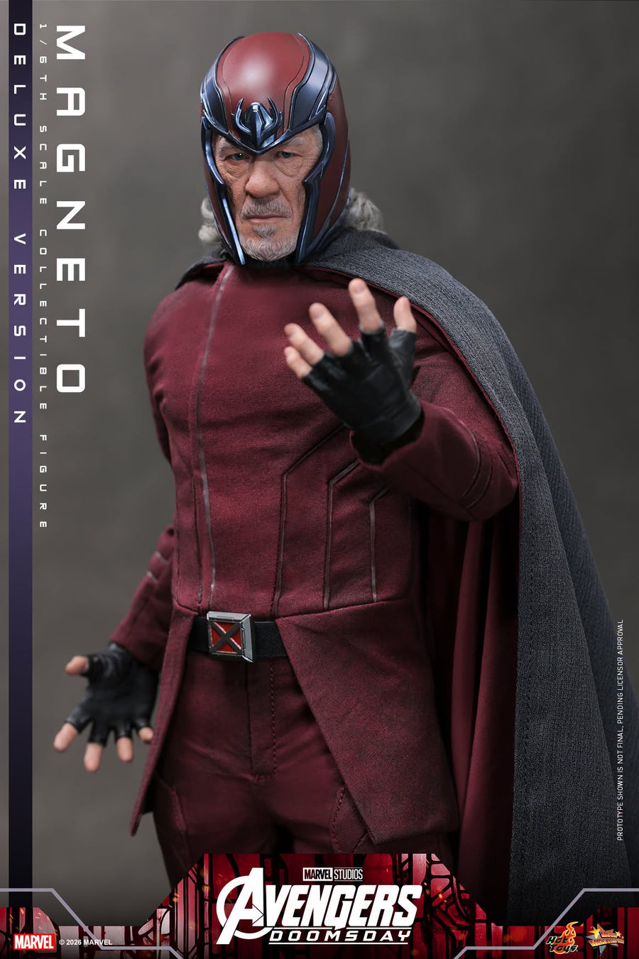 Hot Toys: MMS913B Avengers: Doomsday Magneto (Deluxe Version) 1/6th Scale Collectible Figure (Special Edition) - Image 8