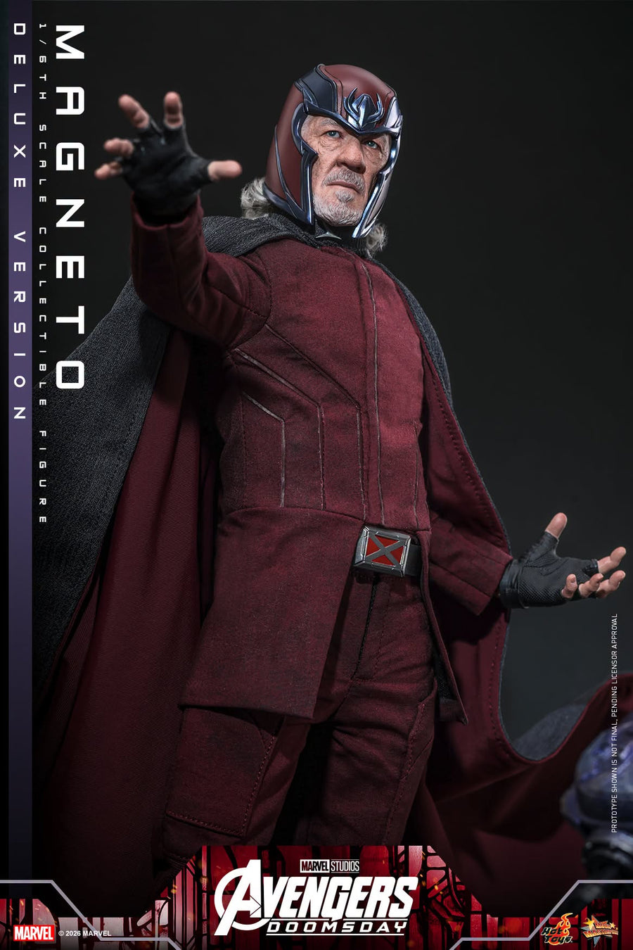 Hot Toys: MMS913B Avengers: Doomsday Magneto (Deluxe Version) 1/6th Scale Collectible Figure (Special Edition) - Image 17