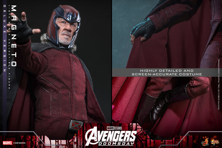 Hot Toys: MMS913B Avengers: Doomsday Magneto (Deluxe Version) 1/6th Scale Collectible Figure (Special Edition) - Image 20