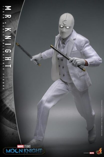 Hot Toys: TMS139 Moon Knight: Mr. Knight 1/6th Scale Collectible Figure - Image 13