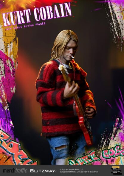 Blitzway: Nirvana Kurt Cobain 1/6 Collectible Figure (Limited Early Bird Edition) - Image 12