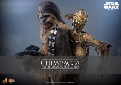 Hot Toys: MMS766 Star Wars Episode V: The Empire Strike Back™ Chewbacca™ With Disassembled C-3PO™ 1/6th Scale Collectible Figure - Image 10