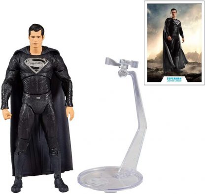 DC Multiverse: Justice League (2021): Superman (Black Suit) Action Figure