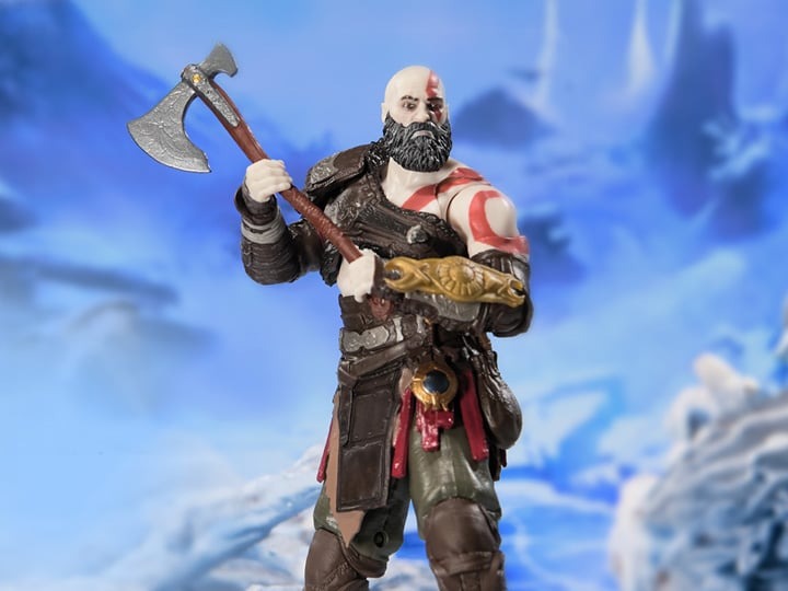 God of War Ragnarok: Kratos 6" Action Figure (The Shapes Collection) - Image 5