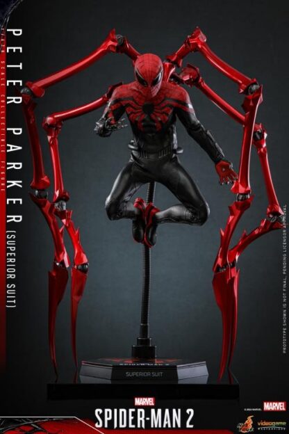 Hot Toys: VGM61 Marvel's Spider-Man 2 Peter Parker (Superior Suit) 1/6 Scale Collectible Figure - Image 3