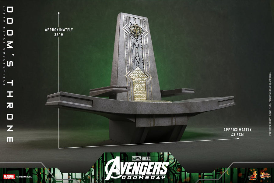 Hot Toys: ACS016 Avengers: Doomsday Doom's Throne /6th Scale Collectible Accessory - Image 9