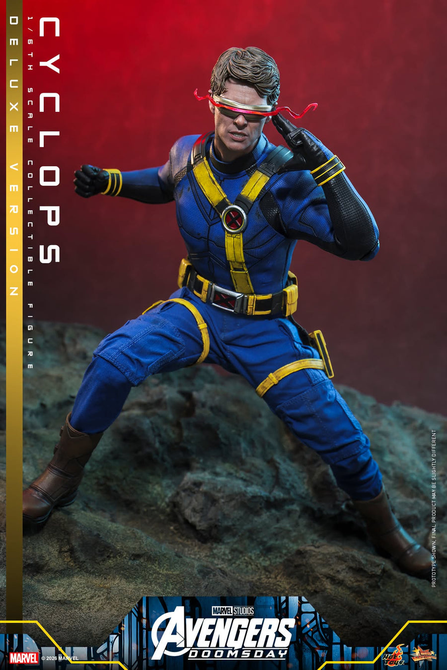 Hot Toys: MMS909B Avengers: Doomsday Cyclops (Deluxe Version) 1/6th Scale Collectible Figure (Special Edition) - Image 21