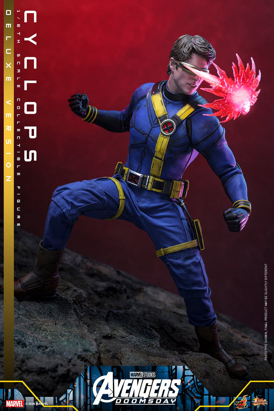 Hot Toys: MMS909B Avengers: Doomsday Cyclops (Deluxe Version) 1/6th Scale Collectible Figure (Special Edition) - Image 23