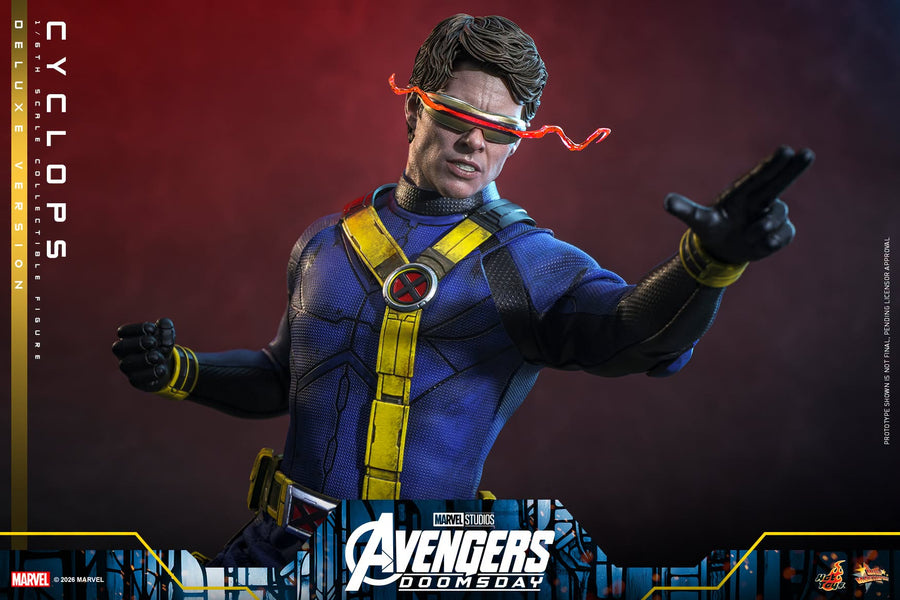 Hot Toys: MMS909B Avengers: Doomsday Cyclops (Deluxe Version) 1/6th Scale Collectible Figure (Special Edition) - Image 7
