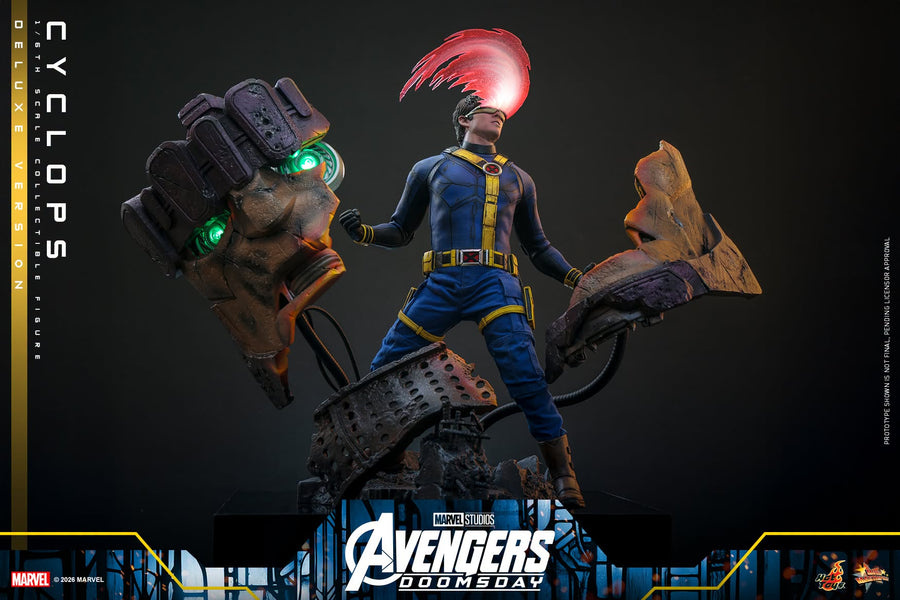 Hot Toys: MMS909B Avengers: Doomsday Cyclops (Deluxe Version) 1/6th Scale Collectible Figure (Special Edition) - Image 8