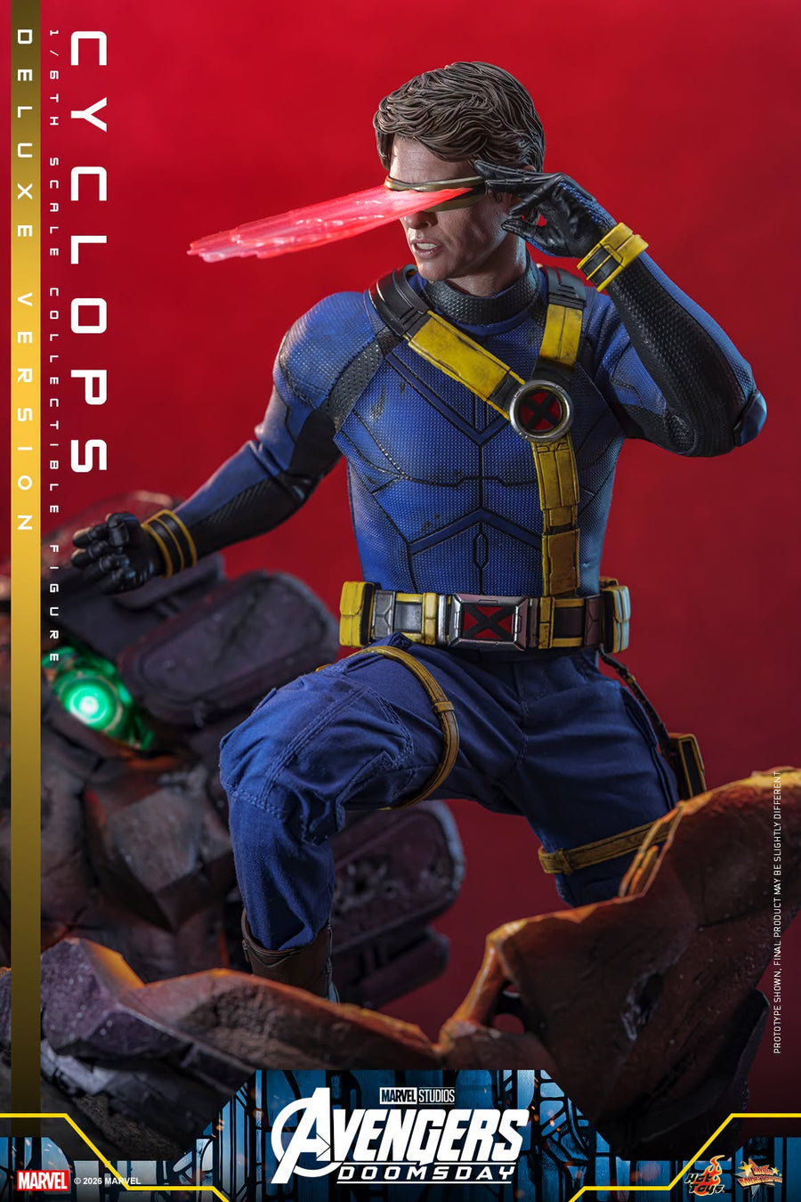 Hot Toys: MMS909B Avengers: Doomsday Cyclops (Deluxe Version) 1/6th Scale Collectible Figure (Special Edition) - Image 10