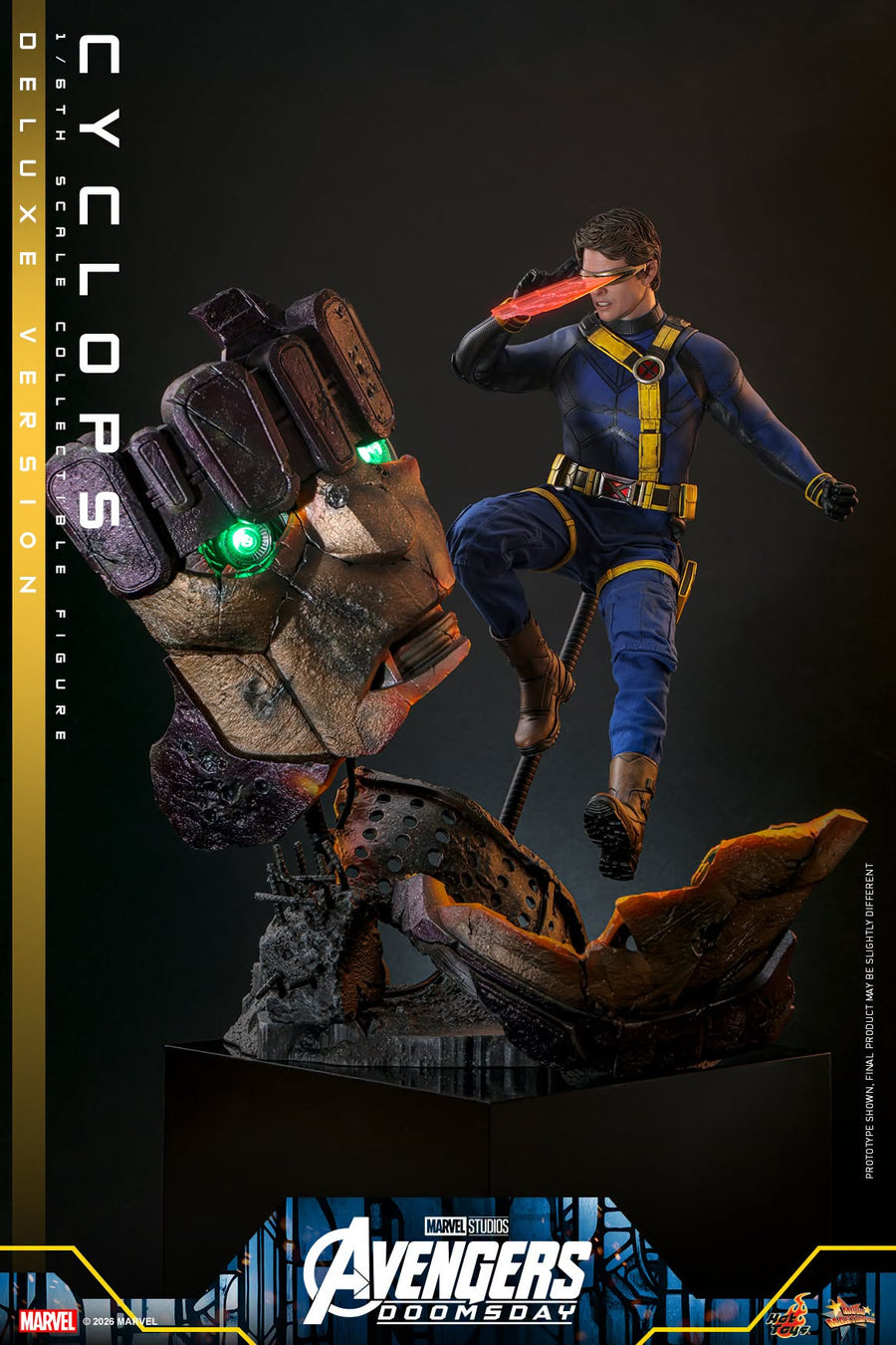 Hot Toys: MMS909B Avengers: Doomsday Cyclops (Deluxe Version) 1/6th Scale Collectible Figure (Special Edition) - Image 15