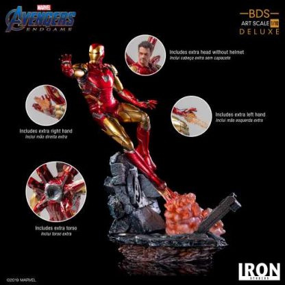 Avengers Endgame: Iron Man Mark LXXXV 1/10 Scale (Deluxe) - Image 8