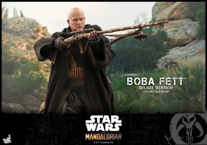 Hot Toys: TMS034 Star Wars: The Mandalorian™: Boba Fett (Deluxe Version) 1/6th Scale Collectible Set - Image 3