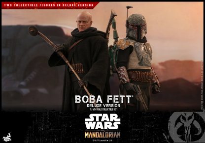 Hot Toys: TMS034 Star Wars: The Mandalorian™: Boba Fett (Deluxe Version) 1/6th Scale Collectible Set - Image 9