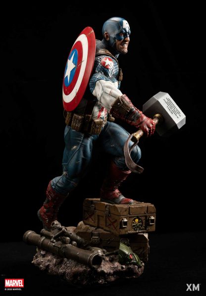 XM Studios: Ultimate Captain America 1/4 Scale Premium Collectible Statue (Version B) - Image 8