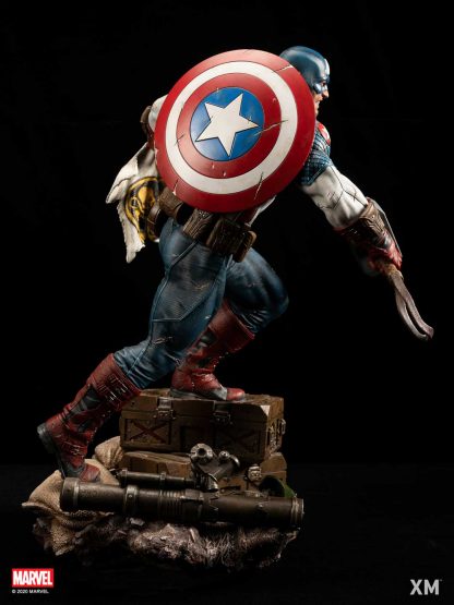 XM Studios: Ultimate Captain America 1/4 Scale Premium Collectible Statue (Version B) - Image 9