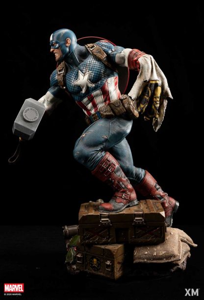 XM Studios: Ultimate Captain America 1/4 Scale Premium Collectible Statue (Version B) - Image 10