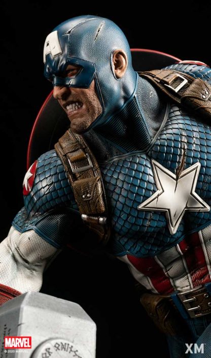 XM Studios: Ultimate Captain America 1/4 Scale Premium Collectible Statue (Version B) - Image 17