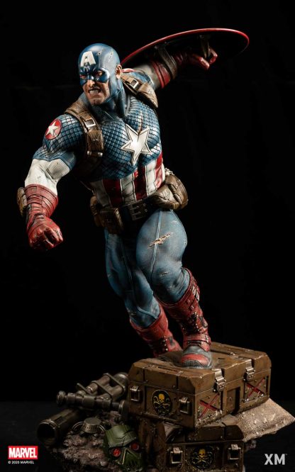 XM Studios: Ultimate Captain America 1/4 Scale Premium Collectible Statue (Version B) - Image 19