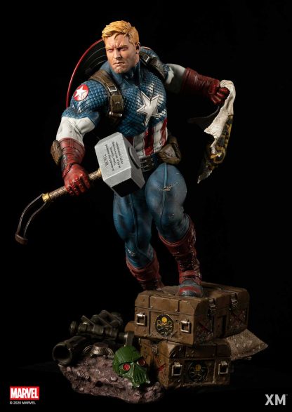 XM Studios: Ultimate Captain America 1/4 Scale Premium Collectible Statue (Version B) - Image 22