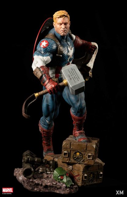 XM Studios: Ultimate Captain America 1/4 Scale Premium Collectible Statue (Version B) - Image 23