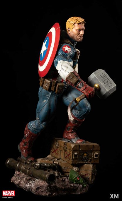 XM Studios: Ultimate Captain America 1/4 Scale Premium Collectible Statue (Version B) - Image 24