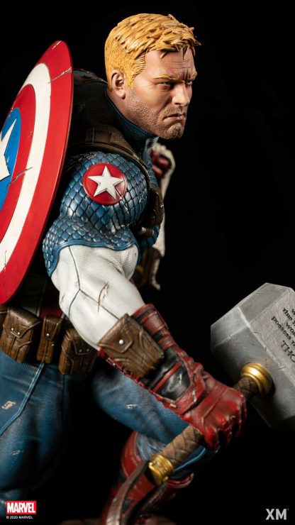 XM Studios: Ultimate Captain America 1/4 Scale Premium Collectible Statue (Version B) - Image 28