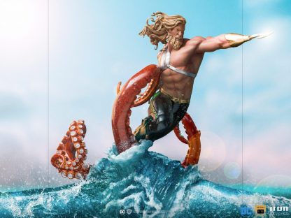 Iron Studios: DC Comics: Aquaman Deluxe Art Scale 1/10 Statue - Image 8