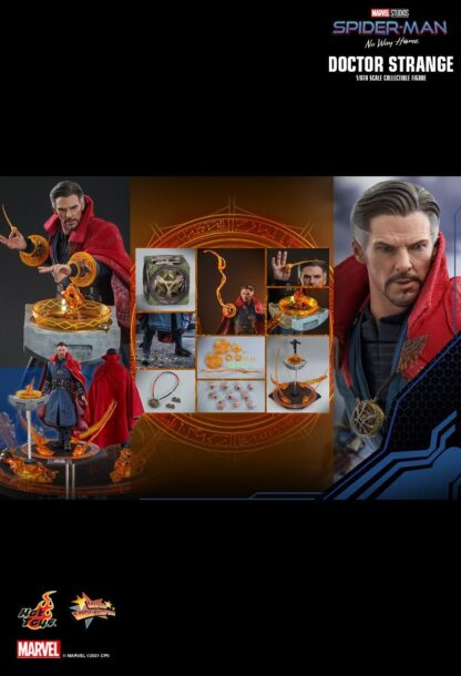 Hot Toys: MMS629 Spider-Man: No Way Home: Doctor Strange 1/6th Scale Collectible Figure - Image 9