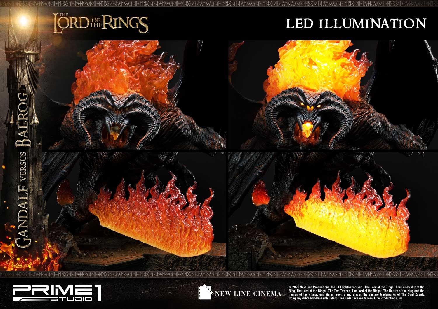 Prime 1 Studio: LOTR Gandalf vs Balrog | Project Mayhem