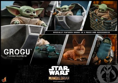 Hot Toys: TMS043 Star Wars: The Mandalorian™ Grogu 1/6th Scale Collectible Set - Image 10