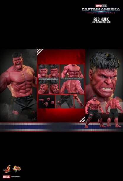 Hot Toys: MMS797 Captain America: Brave New World: Red Hulk 1/6th Scale Collectible Figure - Image 12