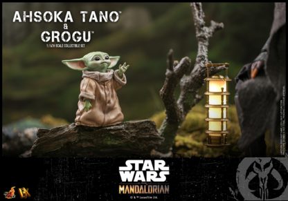 Hot Toys: DX21 Star Wars™ The Mandalorian™ Ahsoka Tano & Grogu™ 1/6 Scale Collectible Set - Image 12