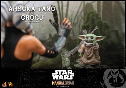 Hot Toys: DX21 Star Wars™ The Mandalorian™ Ahsoka Tano & Grogu™ 1/6 Scale Collectible Set - Image 8