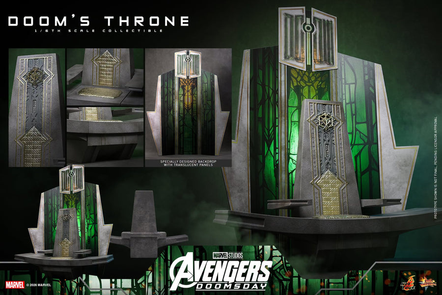 Hot Toys: ACS016 Avengers: Doomsday Doom's Throne /6th Scale Collectible Accessory - Image 13
