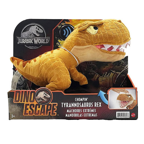 Jurassic World: Dino Escape Chompin Tyrannosaurus Rex Plush (with Sound Effects)
